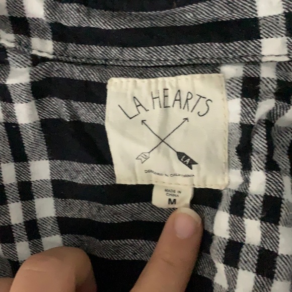 PacSun black flannel - Picture 3 of 3